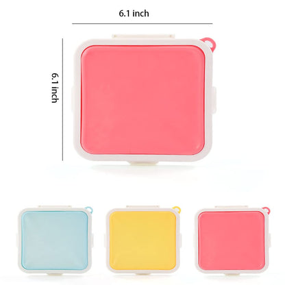 LIANZHENMU Caja De Almacenamiento De Sándwich en color CELESTE