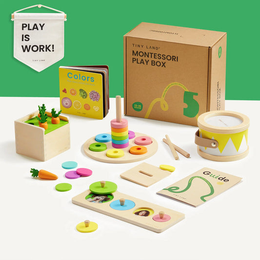 Tiny Land Montessori - Juego de juguetes para bebé
