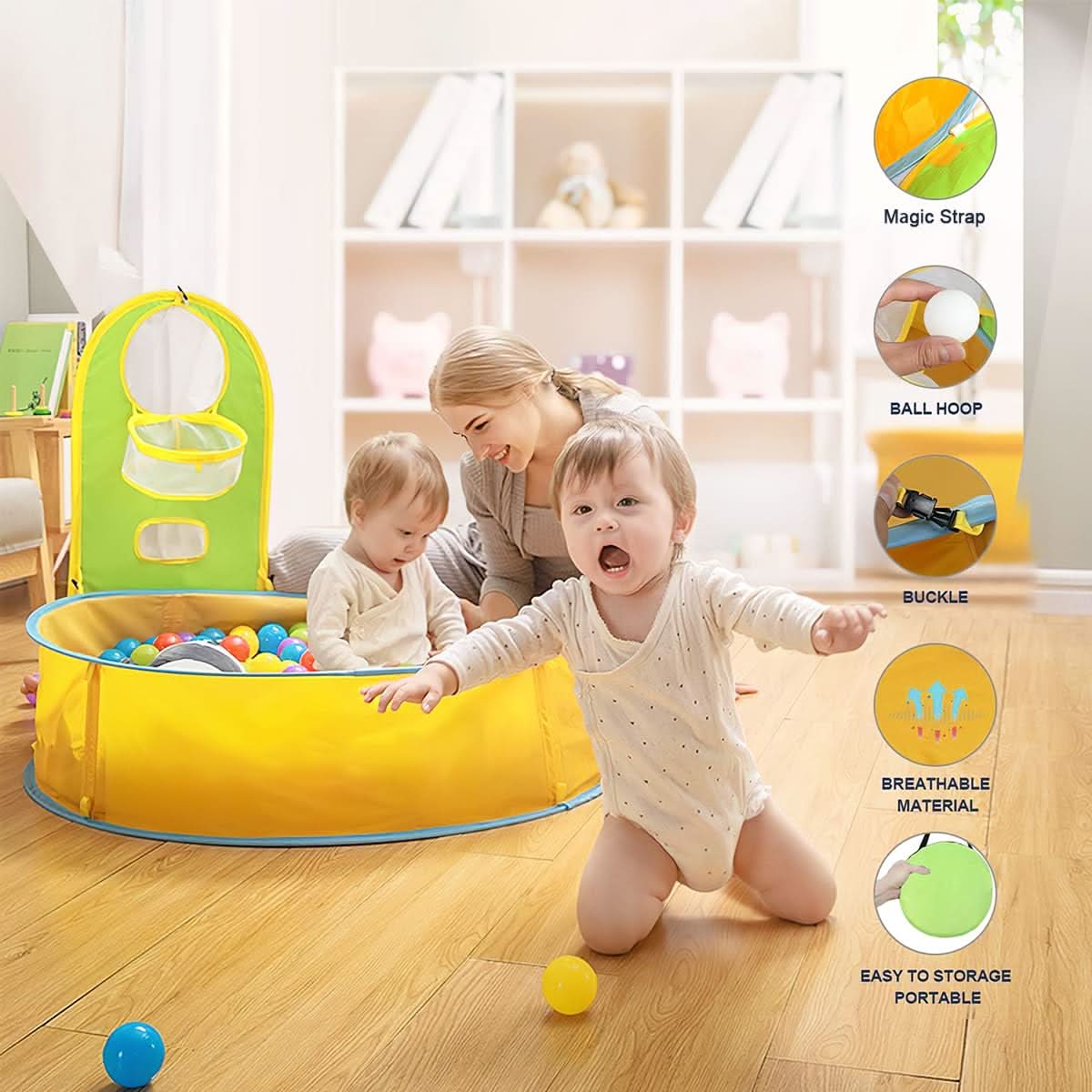 Tienda de campaña de playa para bebés, piscina para niños