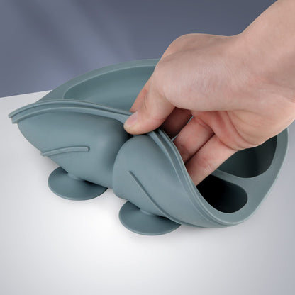 Eascrozn paquete de 3 platos para bebés pequeños