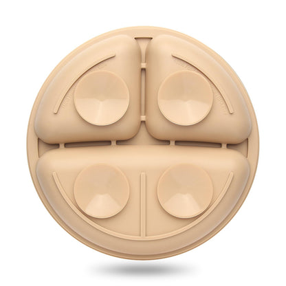 Eascrozn paquete de 3 platos para bebés pequeños
