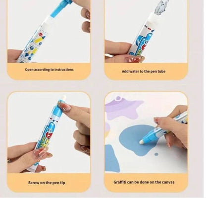 Tapete para dibujar con agua de alfabeto