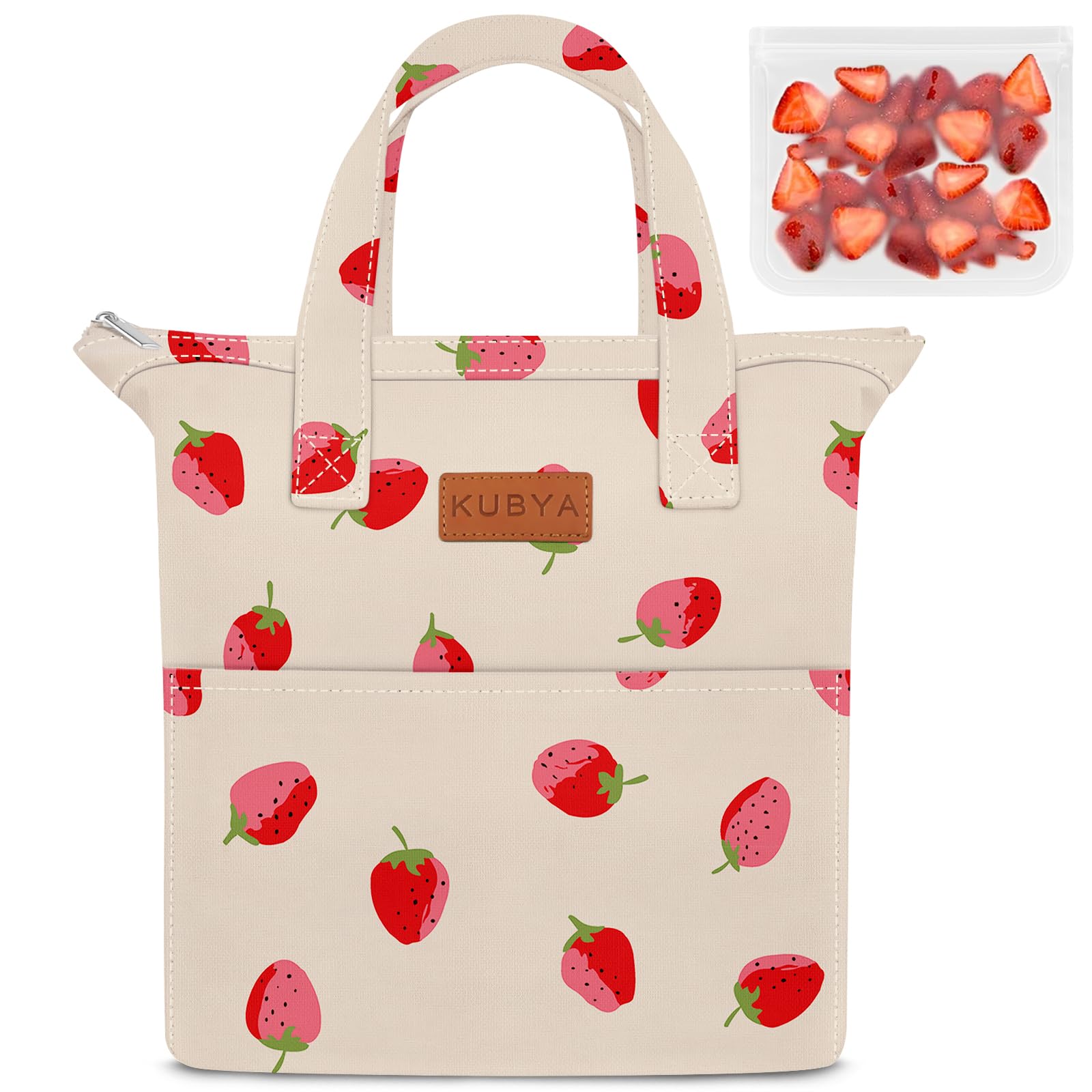 Lonchera simple, reutilizable, aislante