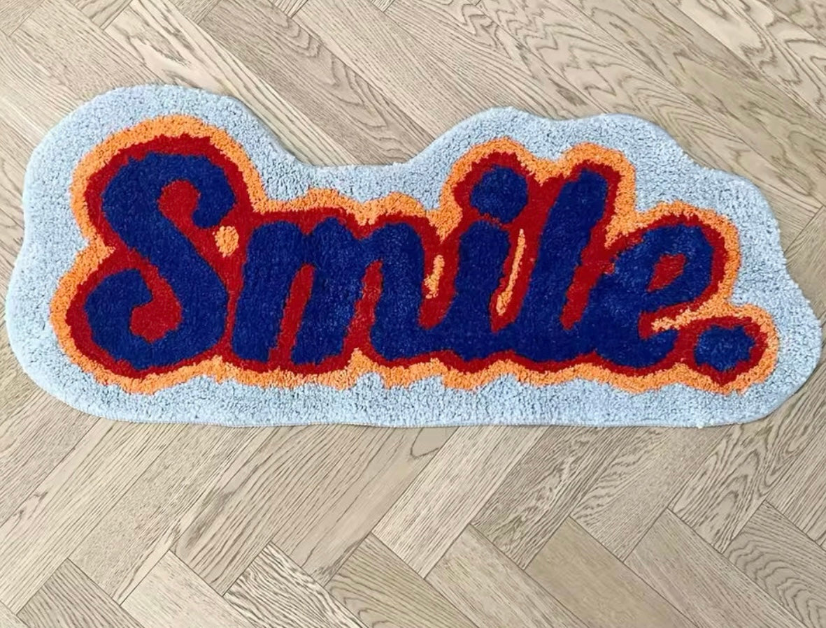 Alfombra smile para habitación