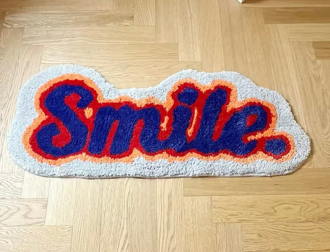 Alfombra smile para habitación