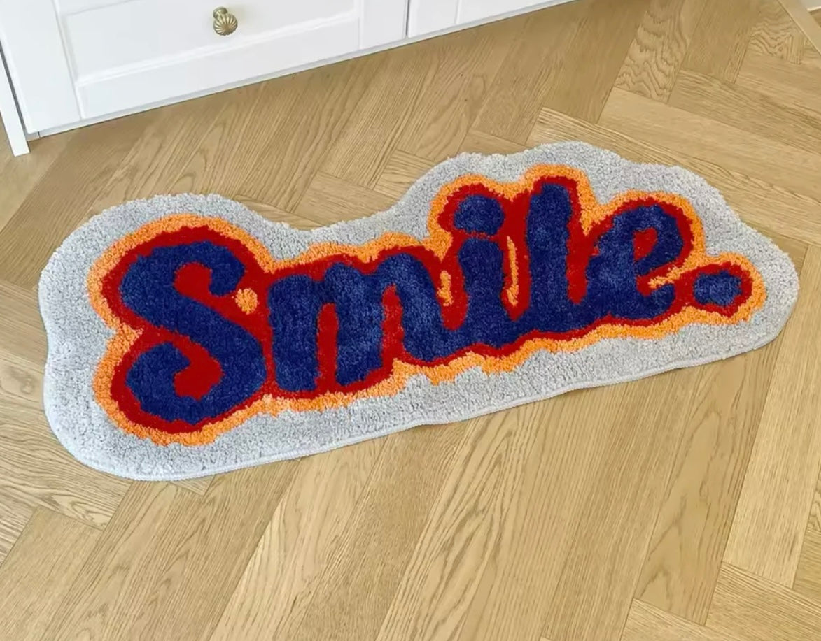Alfombra smile para habitación