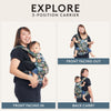 Baby Tula Explore Carriers - Portabebés transpirable para recién nacidos a niños pequeños