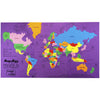 Imagimake: Mapology World- Mapa del mundo y sus países