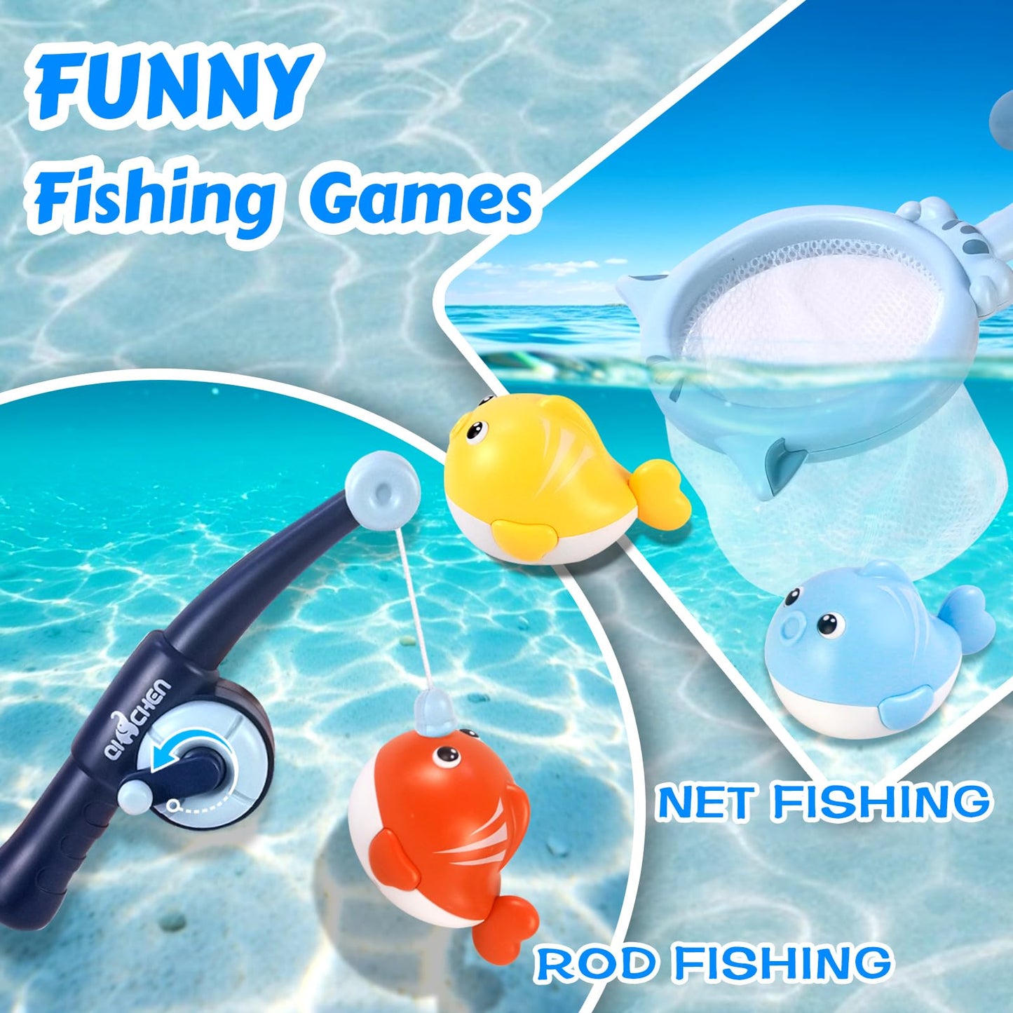 Juguetes de baño para bebés