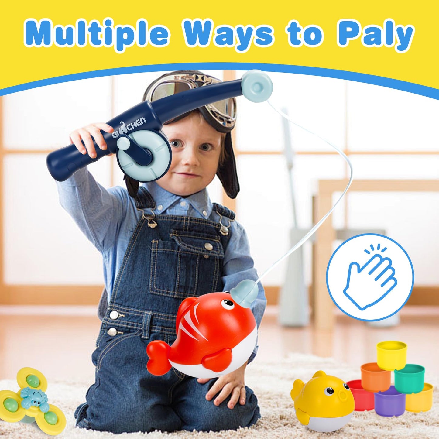 Juguetes de baño para bebés