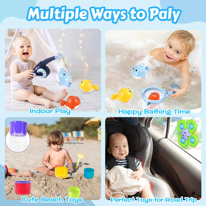 Juguetes de baño para bebés