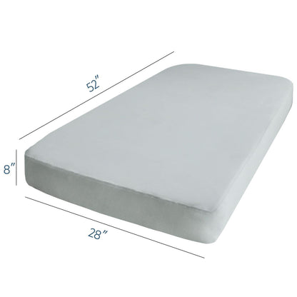 Sábanas elásticas para cuna para niños y niñas, paquete de 2