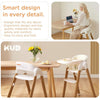 KUB Silla alta para bebés y niños pequeños