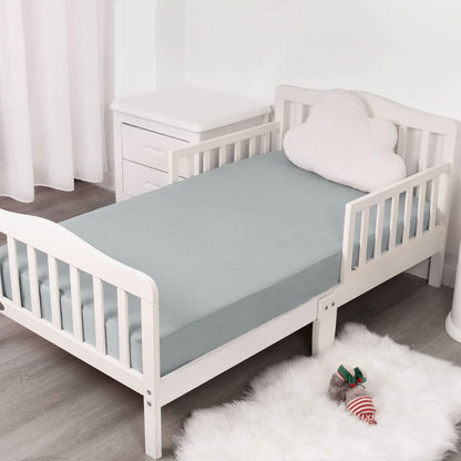 Sábanas elásticas para cuna para niños y niñas, paquete de 2