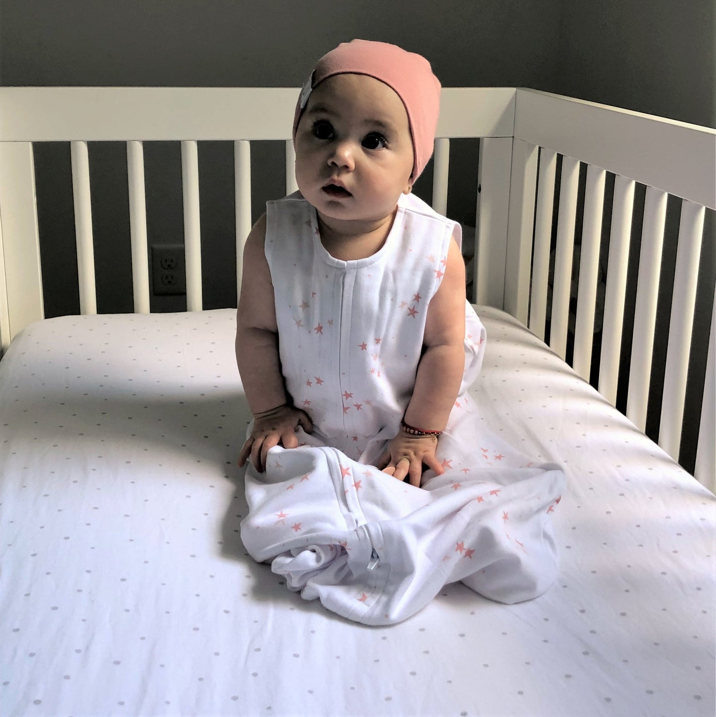 Ely's & Co. Juego de 2 bolsas de dormir para bebé, 100% algodón 6-12 meses
