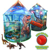 Tienda de juegos infantil plegable con dinosaurios de Toy to Enjoy
