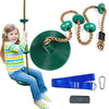 Columpio de árbol para niños, cuerda de escalada con plataformas