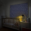 Cortinas opacas portátiles con 20 ventosas, persianas opacas temporales para ventanas, 51 x 79 pulgadas
