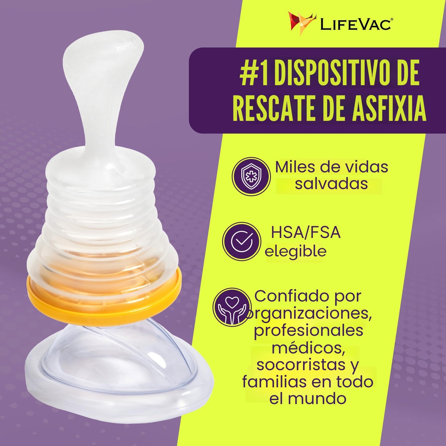 Kit de viaje LifeVac- Anti atragantamiento
