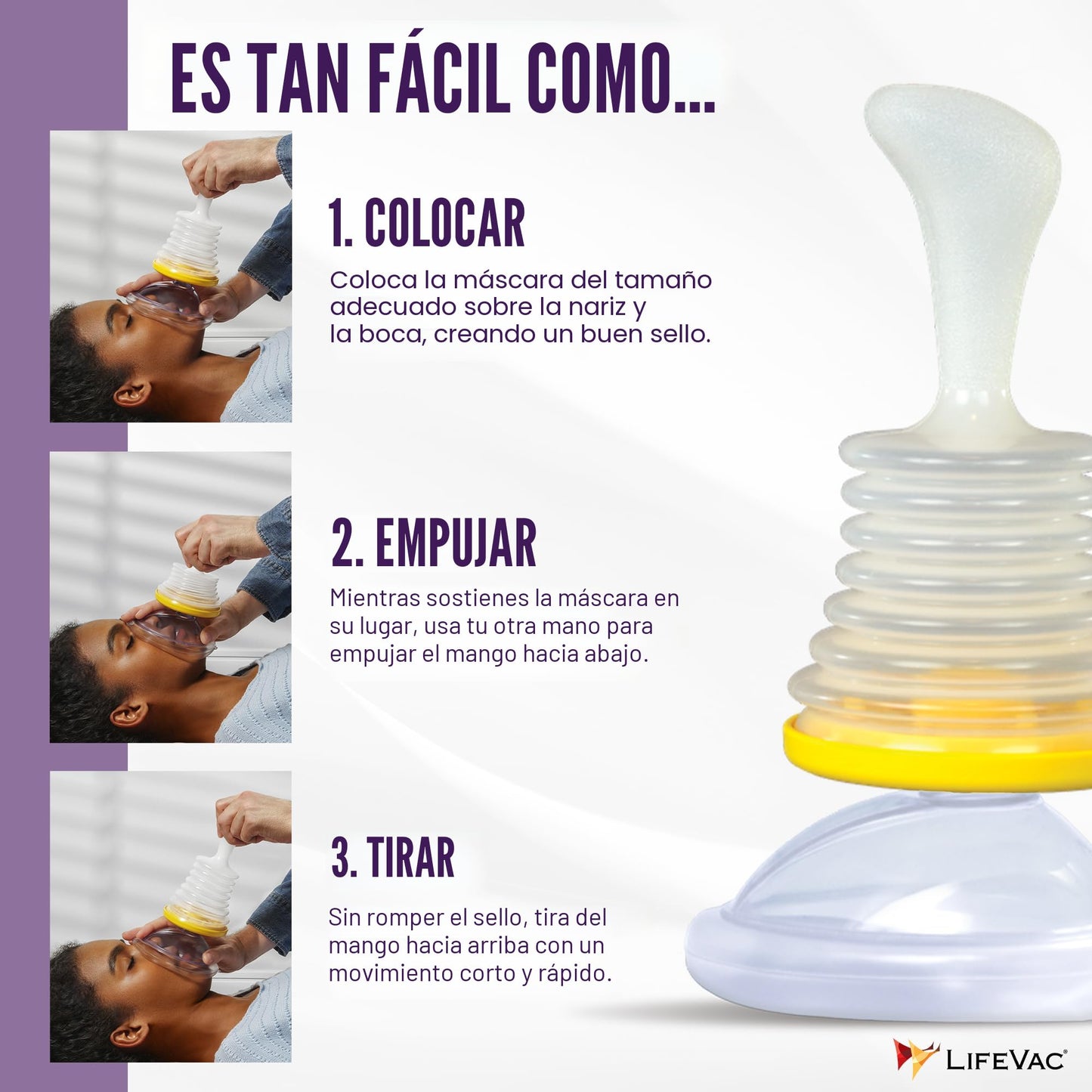 Kit de viaje LifeVac- Anti atragantamiento