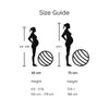 BABYGO Bola de parto – Juego de pelota y libro de yoga y ejercicio para embarazo, 65cm