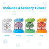 hand2mind - Tubos sensoriales Cambio de estaciones