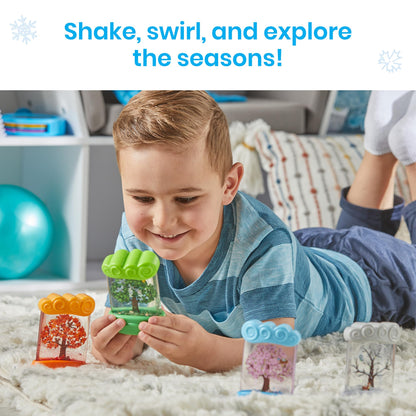 hand2mind - Tubos sensoriales Cambio de estaciones