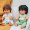 Miniland Muñeca 15'' Caucásico Brunette Boy