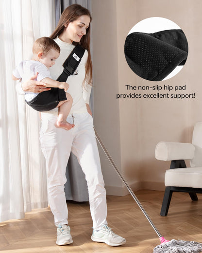 Portabebés KIDIRA Toddler Sling con correa de hombro acolchada ajustable