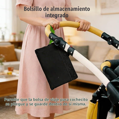 Bolsa de transporte para cochecito de bebé, avión, 120 x 63 x 43 cm, impermeable Oxford