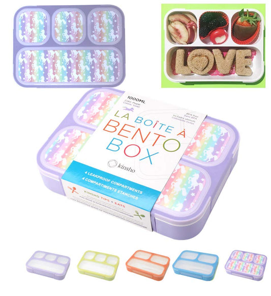 Rainbow Unicorn Sports Bento - Fiambrera