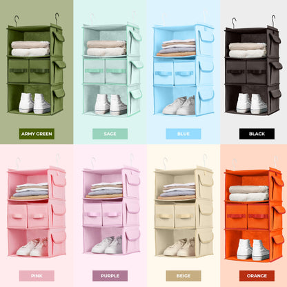 Organizador colgante de closet
