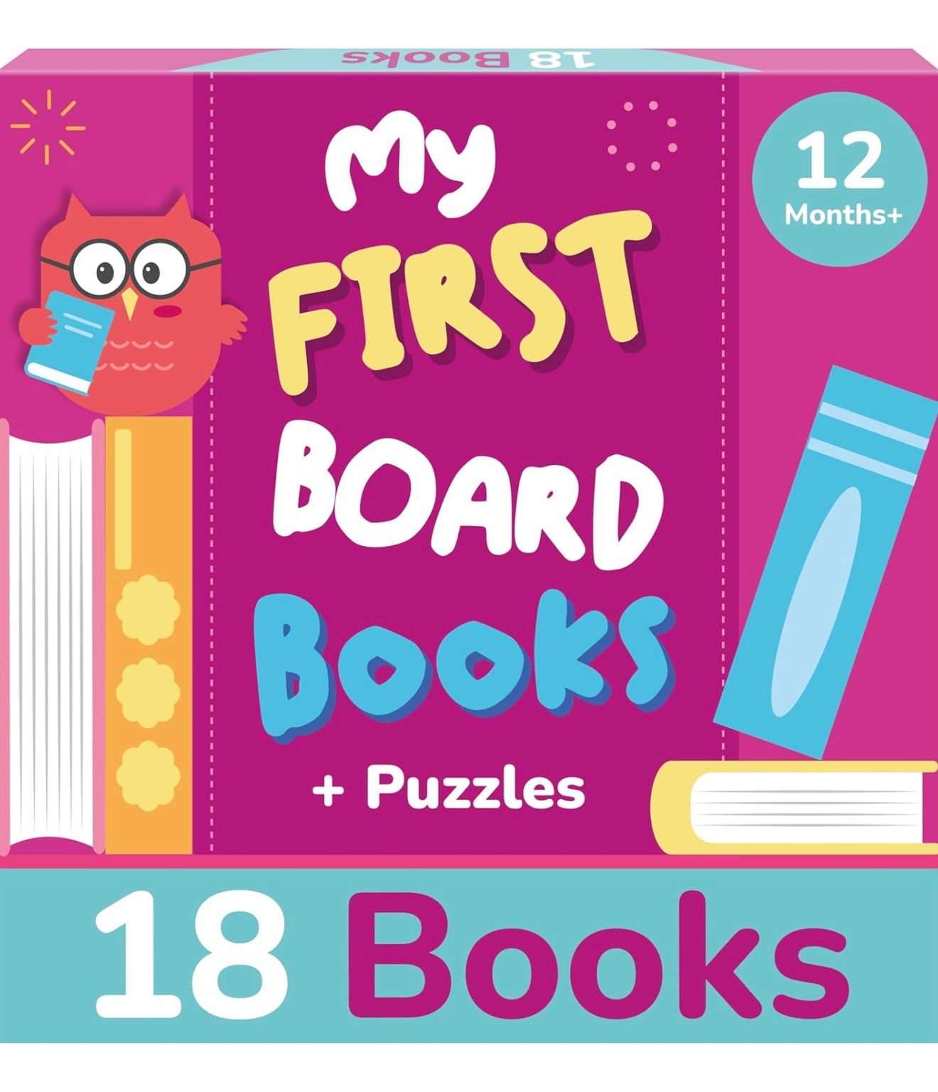 Toyventive juego de libros de cartón