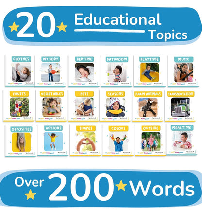 Toyventive juego de libros de cartón