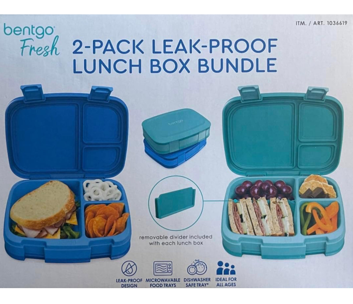 Bentgo Fresh (Blue/Green 2 PACK)