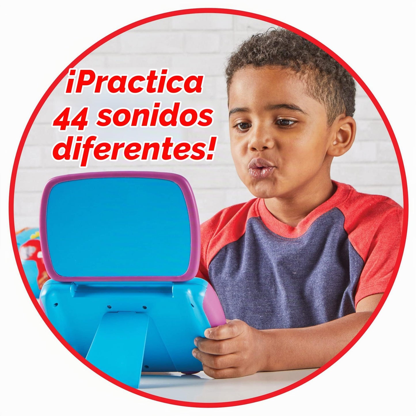 hand2mind Mirror My Sounds - Juego de fonemas, tarjetas flash con sonidos de letras