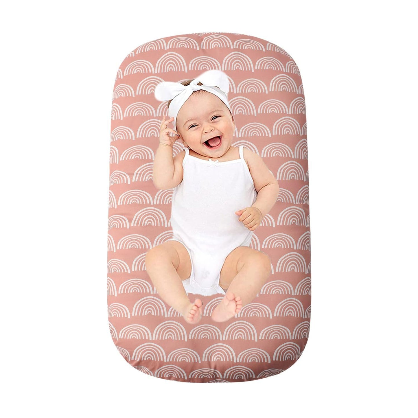 Little Jump Funda para tumbona de bebé, funda de algodón suave