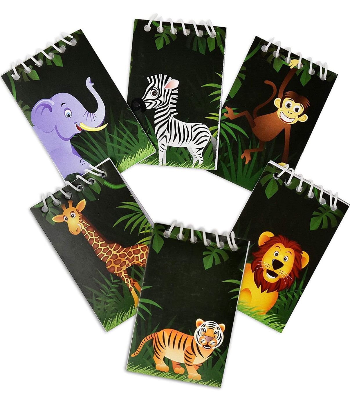 Gift Boutique 24 mini bloc de notas de animales safari