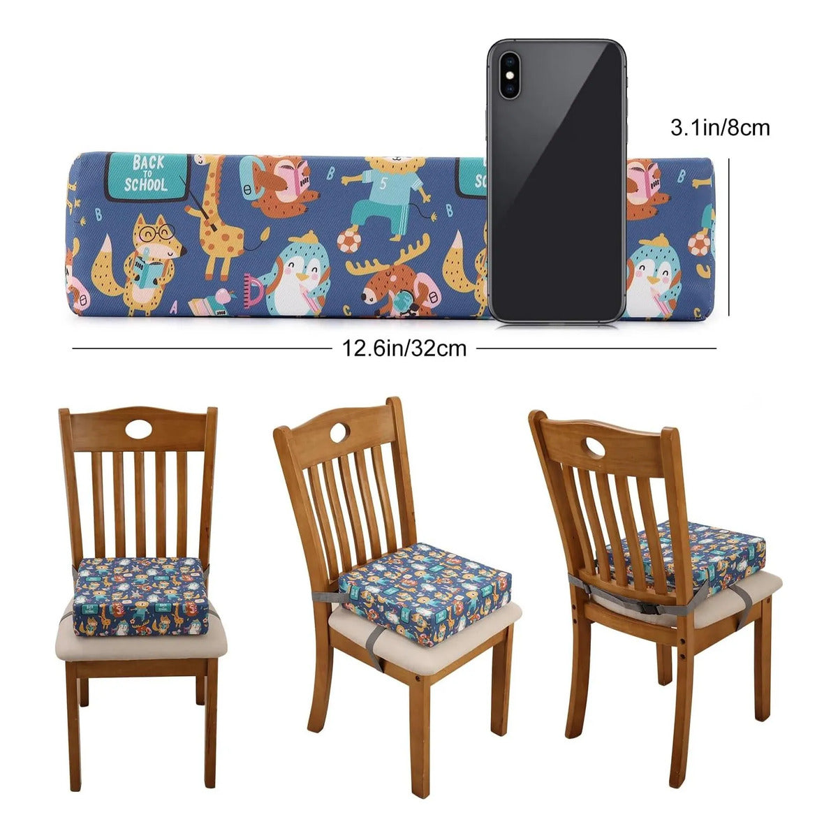Zicac Asiento Elevador Portátil Para Mesa De Comedor
