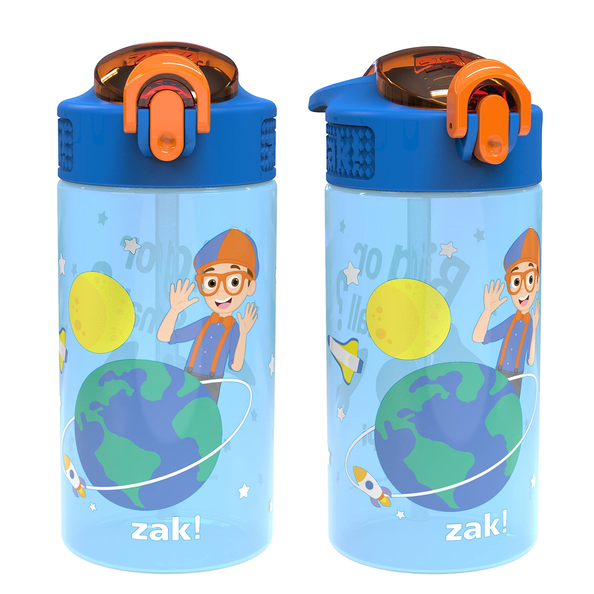Zak Designs Blippi Botella de agua para niños