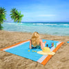 Estera de picnic impermeable colores nailon versátil para uso al aire libre en la playa y el parque