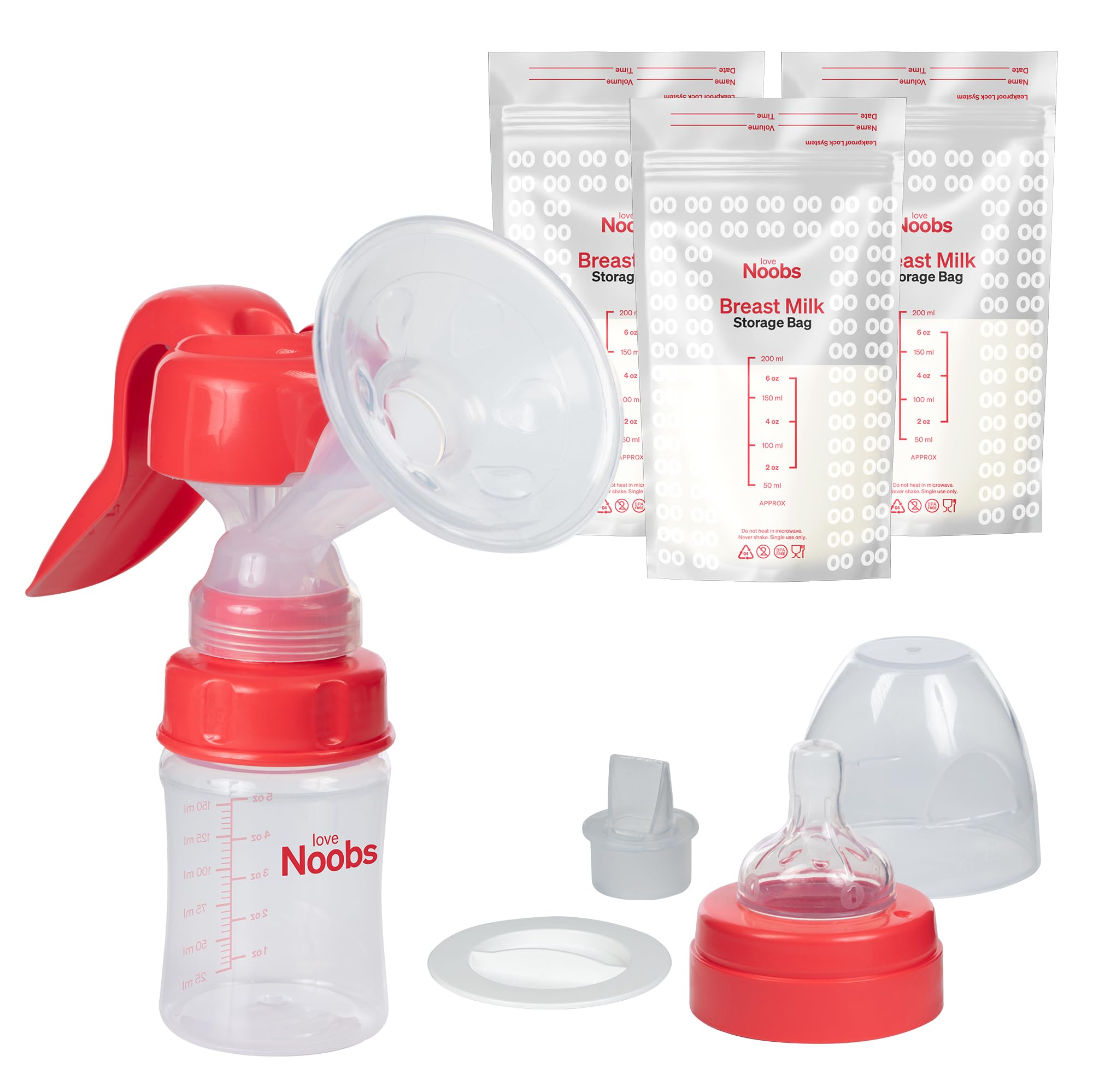 Extractor de leche manual LoveNoobs