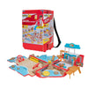 Pokemon Carry Case Beach Battle Playset - Mochila transformable portátil