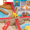Pokemon Carry Case Beach Battle Playset - Mochila transformable portátil