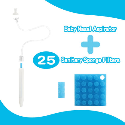 Aspirador nasal para bebés, chupón de nariz para bebé