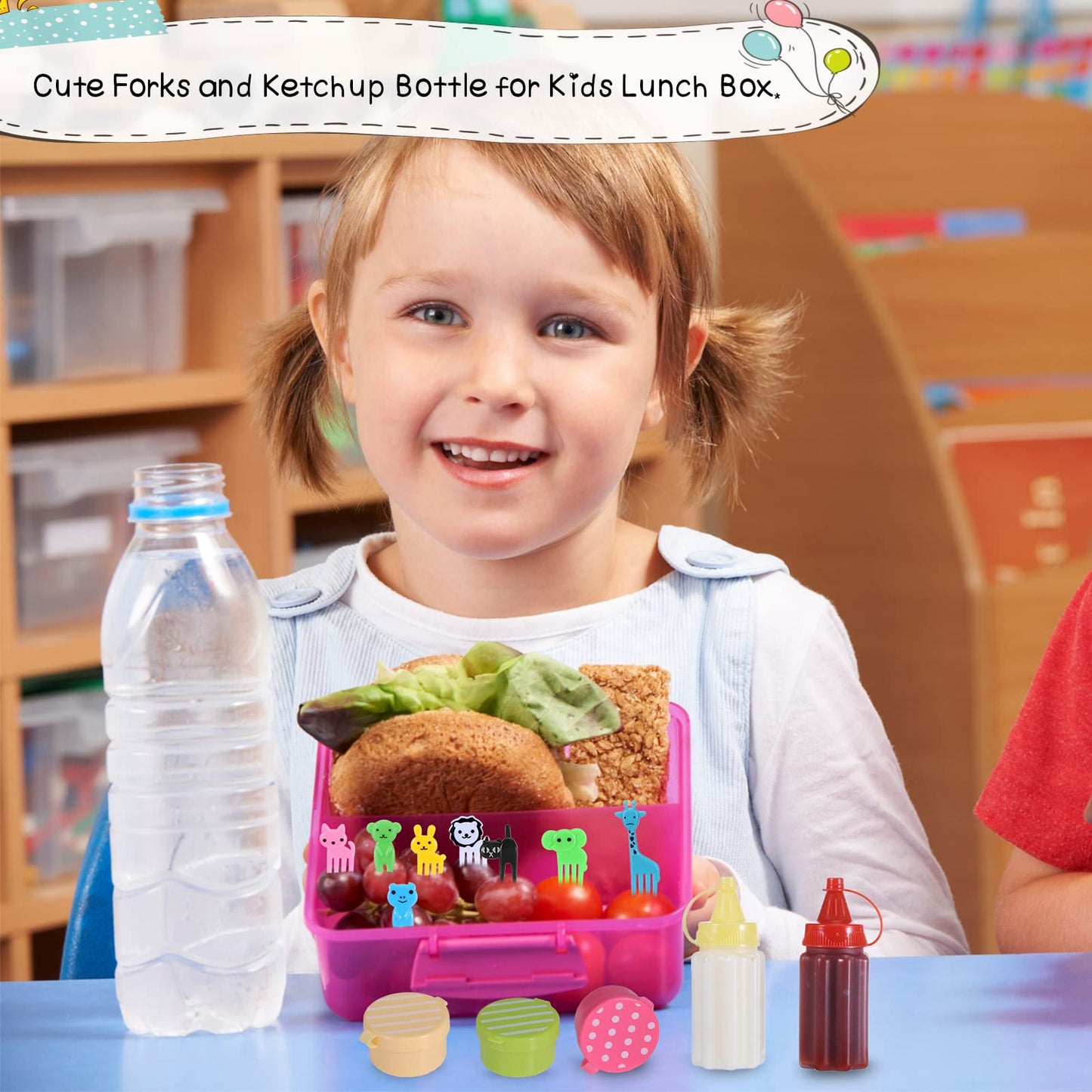 Accesorios para meriendas para la entrada a clases, 36 piezas a