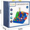 TEMI - Autopista rompecabezas y coches de juguete para niños