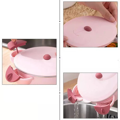 Bento Boxes Stainless Steel Cutlery Portable Suction