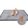Alfombra de juego para bebé para el suelo, alfombra de espuma viscoelástica de 3,8 cm de grosor
