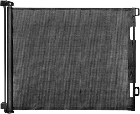 Puerta retráctil para bebés para entradas y escaleras, 71-33 pulgadas